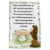 Irish Blessing St. Patricks Day Mittlere Geschenktüte (Vorderseite)