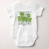 Irish Blessing T - Shirt - Baby Boy (Rückseite)