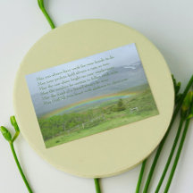 Irish Blessing Valley Rainbow Foto Blank