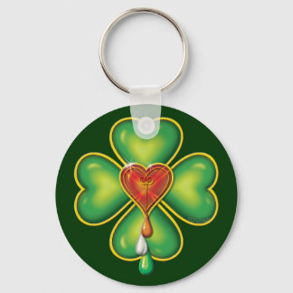 IRISH BLOOD * IRISH HERZ SCHLÜSSELANHÄNGER