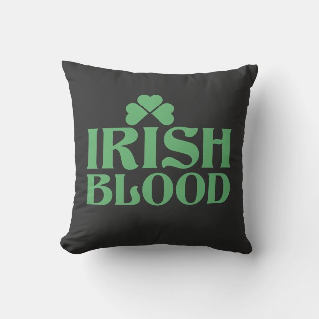 Irish blood  kissen (Vorderseite)
