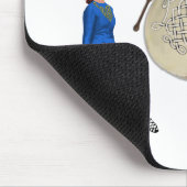 Irish Bodhran - Irish Step Dance Mousepad (Ecke)