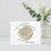 Irish Bodhran - Irish Step Dance Postkarte (Stehend Vorderseite)