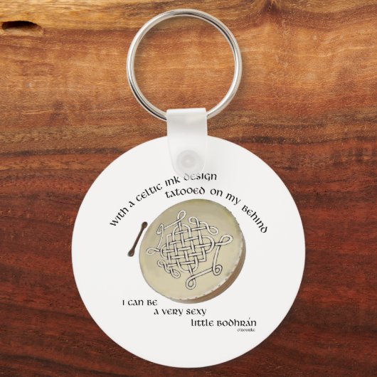 Irish Bodhran - Irish Step Dance Schlüsselanhänger (Vorderseite)
