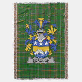 Irish Borough Coat of Arms Familienwappen Irland Decke