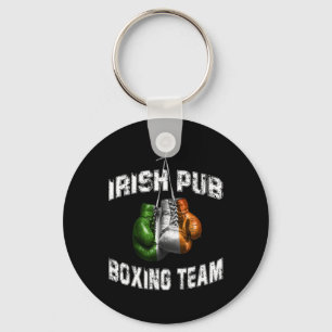 Irish Boxing Funny Ireland Flag Flag - Irish Pub Schlüsselanhänger