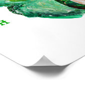 Irish Boxing Kleeblatt Poster (Ecke)