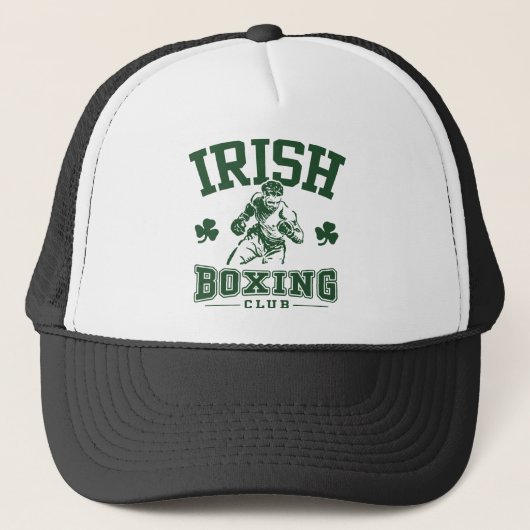 Irish Boxing Truckerkappe (Vorderseite)