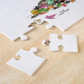 Irish Boy Fairy auf Mushroom Jigsaw Puzzle (Seite)
