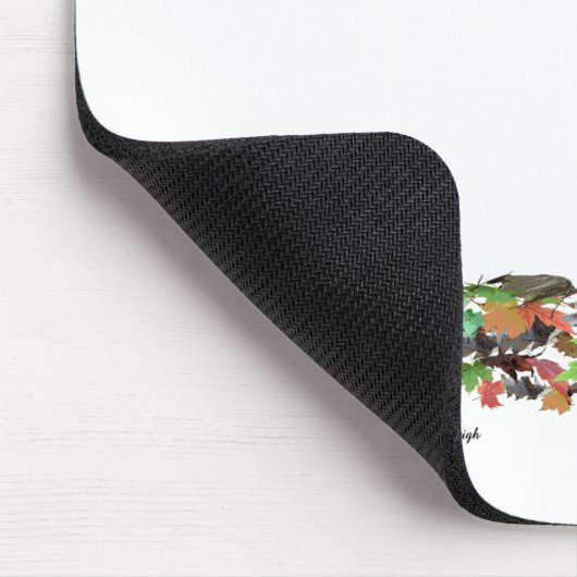 Irish Boy Fairy auf Mushroom Mousepad (Ecke)