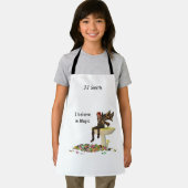 Irish Boy Fairy on Mushroom Childrens Schürze (Insitu)