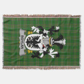 Irish Boylan oder O_Boylan Coat of Arms Family Cre Decke (Vorderseite)