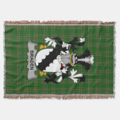 Irish Braden oder O_Braden Coat of Arms Family Cre Decke (Vorderseite)
