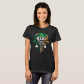 Irish Breathalyzer Blow Here St Paddy s Day T-Shirt (Vorne ganz)