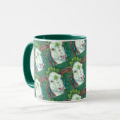IRISH BRED ST. PATRICK'S DAHEIFER, KLEEBLATT COW TASSE (Vorderseite Links)