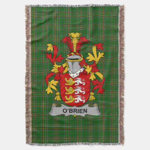 Irish Brien oder O_Brien Coat of Arms Familienwapp Decke