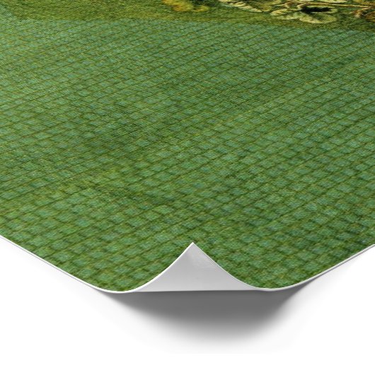 Irish Brigade Flag Poster (Ecke)