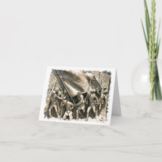 Irish Brigade Note Card Karte (Vorderseite)