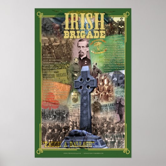 Irish Brigade Zivil War 150 Poster (Vorne)
