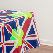Irish British Flag Kleeblatt Clover St Patrick Ver Tischdecke (Beispiel)