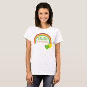 Irish By Association Rainbow Heart T-Shirt (Vorne ganz)