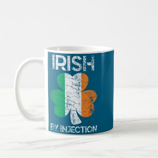 Irish By Injection St Patricks Day Kaffeetasse (Links)