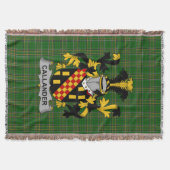 Irish Callander Coat of Arms Familienwappen Irland Decke (Vorderseite)