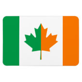 Irish Canadian Flag Magnet (Horizontal)