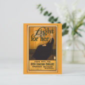 Irish Canadian Rangers, nach Whistlers Mutter Postkarte (Stehend Vorderseite)