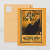 Irish Canadian Rangers, nach Whistlers Mutter Postkarte (Vorne/Hinten)