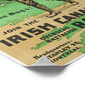 Irish Canadian Rangers Poster (Ecke)