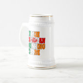 Irish Canadian St Patricks Day Bierglas (Vorderseite Links)