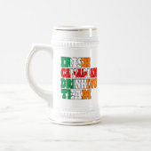 Irish Canadian St Patricks Day Bierglas (Links)