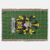 Irish Carroll oder O_Carroll Coat of Arms Family C Decke (Vorderseite)