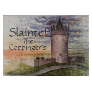 Irish Castle Slainte Cutting Board Schneidebrett