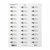 Irish Cat Address Labels (Vorne)
