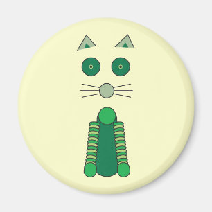 Irish Cat Magnet