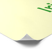 Irish Cat Poster (Ecke)