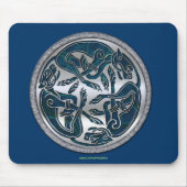 Irish Celtic 3-Dog Symbol Mousepad (Vorne)