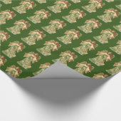 Irish Celtic Angel Jedem Anlass Wrapping Paper Geschenkpapier (Ecke)