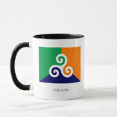 Irish Celtic Flag Tasse (Links)