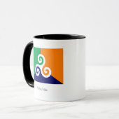 Irish Celtic Flag Tasse (Vorderseite Links)