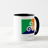 Irish Celtic Flag Tasse (VorderseiteRechts)