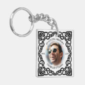 Irish Celtic Knot Foto Keepake Beerdigung Schlüsselanhänger (Vorderseite links)