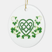 Irish Celtic Liebe Knot Keramik Ornament (Links)
