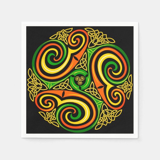 Irish Celtic Serviette (Vorderseite)