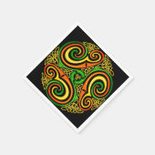 Irish Celtic Serviette (Ecke)