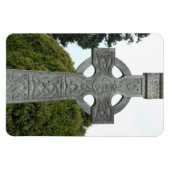Irish Celtic Stone Cross Flexi Magnet (Horizontal)
