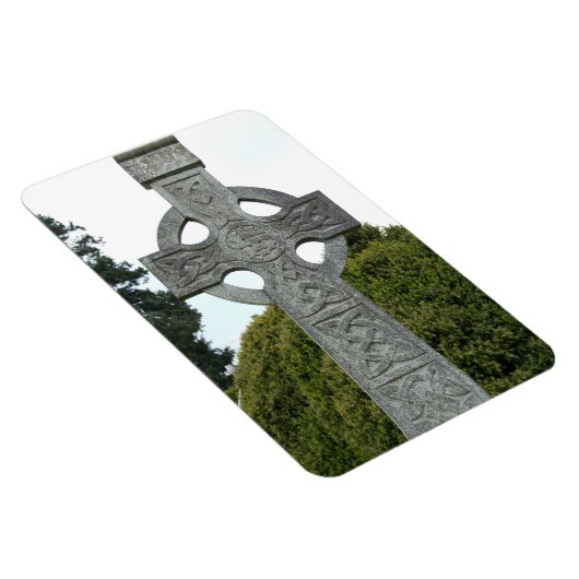 Irish Celtic Stone Cross Flexi Magnet (Rechte Seite)