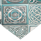 Irish Celtic Tiles Kurzer Tischläufer (Ecke)